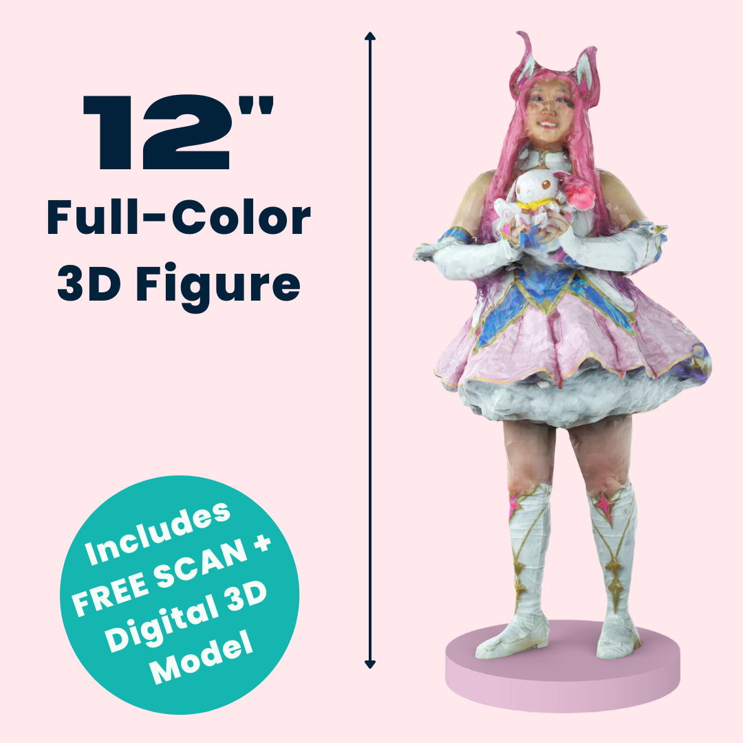 12" Figure + FREE DIGITAL 3D MODEL