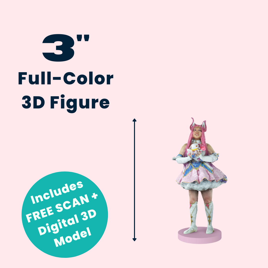 3" Figure + FREE DIGITAL 3D MODEL