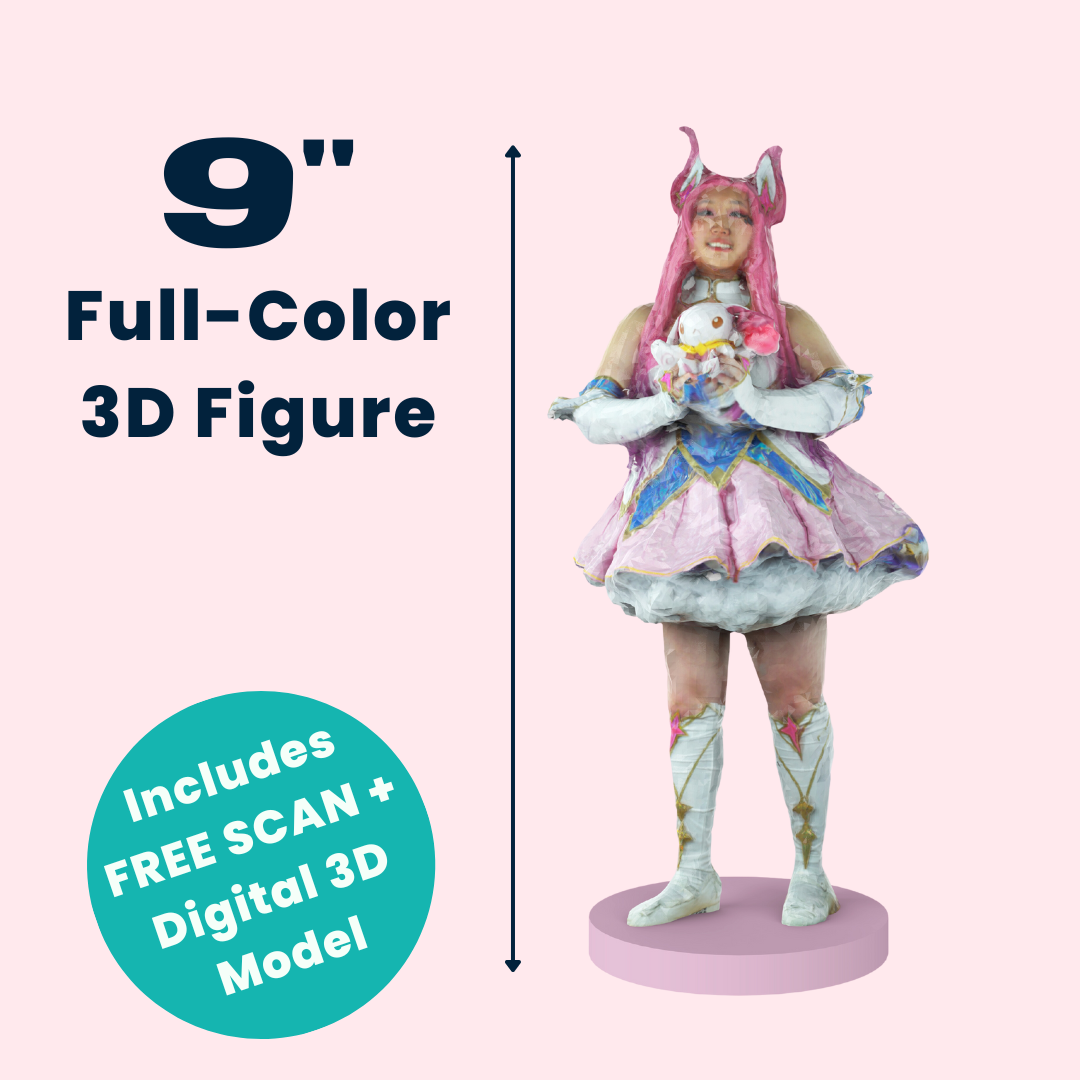 9" Figure + FREE DIGITAL 3D MODEL