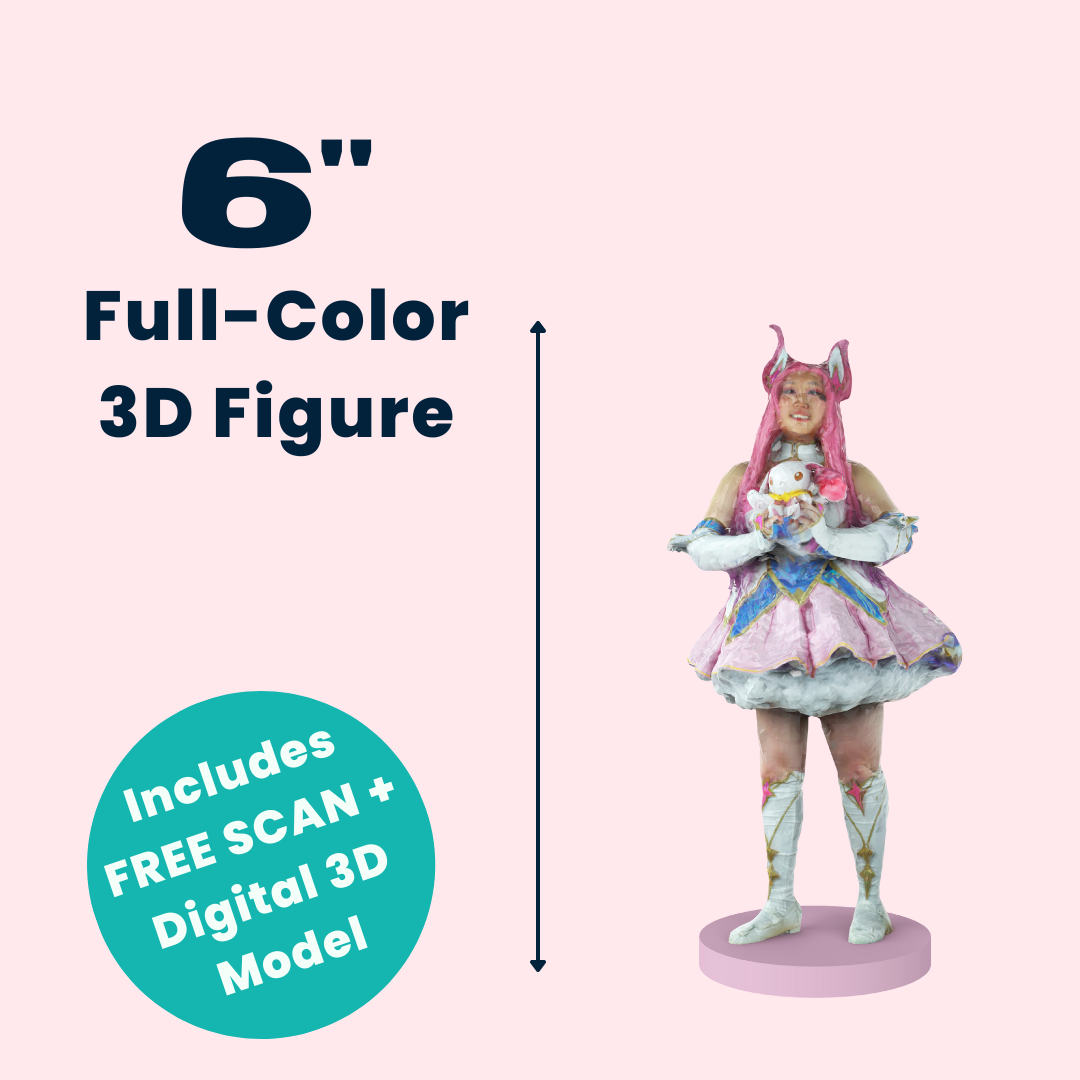 6" Figure + FREE DIGITAL 3D MODEL