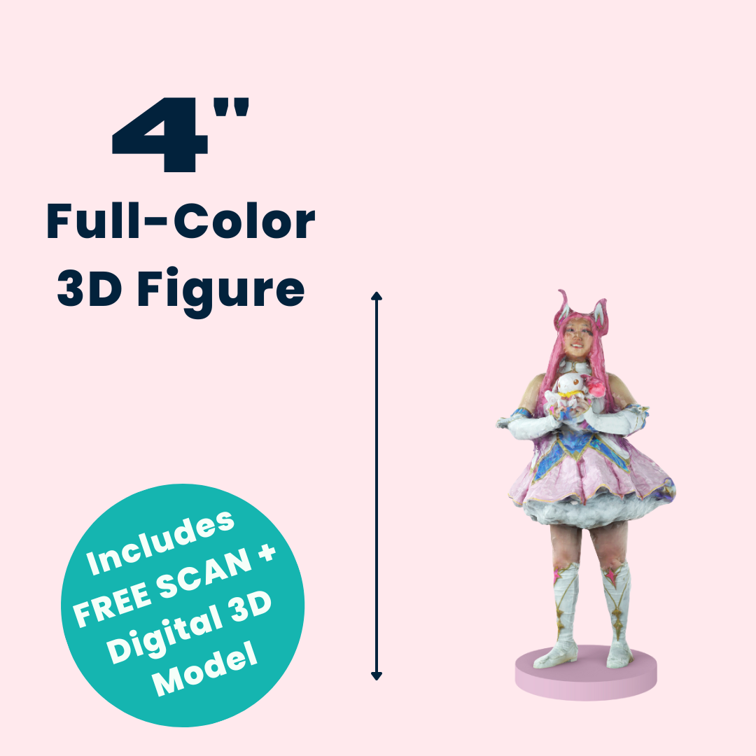 4" Figure + FREE DIGITAL 3D Model